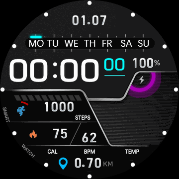 华米跃我Amazfit Verge Lite手表表盘