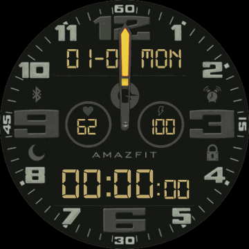 华米跃我Amazfit Verge Lite手表表盘