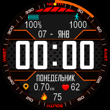 华米跃我Amazfit Verge Lite手表表盘