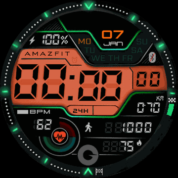 华米跃我Amazfit Verge Lite手表表盘