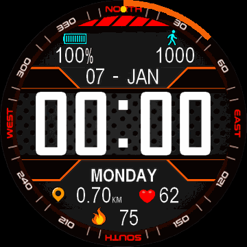 华米跃我Amazfit Verge Lite手表表盘