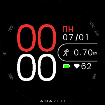 华米跃我Amazfit Verge Lite手表表盘