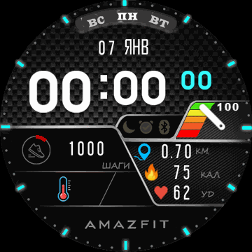 华米跃我Amazfit Verge Lite手表表盘