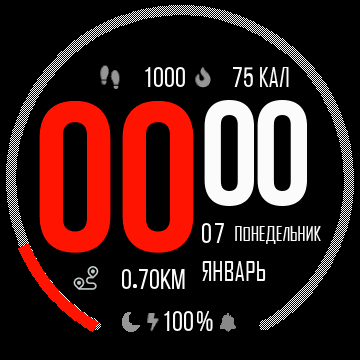 华米跃我Amazfit Verge Lite手表表盘