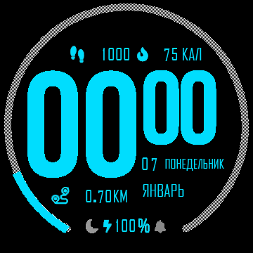 华米跃我Amazfit Verge Lite手表表盘