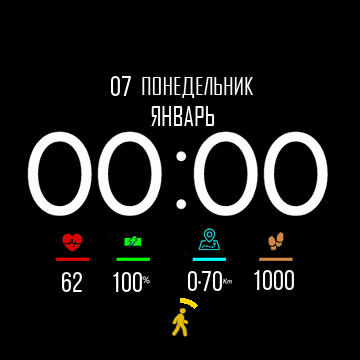 华米跃我Amazfit Verge Lite手表表盘