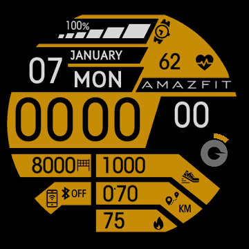 华米跃我Amazfit Verge Lite手表表盘