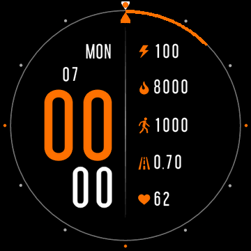 华米跃我Amazfit Verge Lite手表表盘