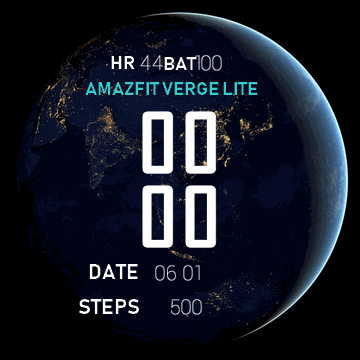 华米跃我Amazfit Verge Lite手表表盘
