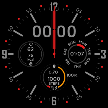 华米跃我Amazfit Verge Lite手表表盘