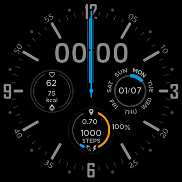 华米跃我Amazfit Verge Lite手表表盘