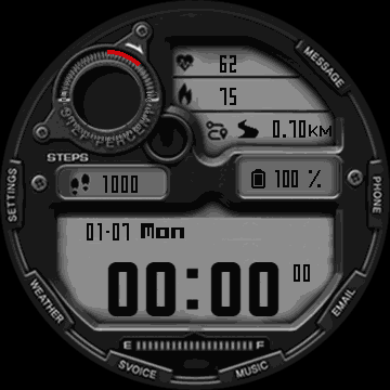 华米跃我Amazfit Verge Lite手表表盘