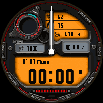 华米跃我Amazfit Verge Lite手表表盘