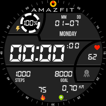 华米跃我Amazfit Verge Lite手表表盘