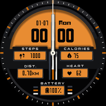 华米跃我Amazfit Verge Lite手表表盘