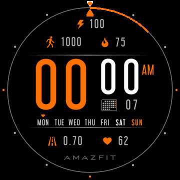 华米跃我Amazfit Verge Lite手表表盘