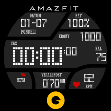 华米跃我Amazfit Verge Lite手表表盘