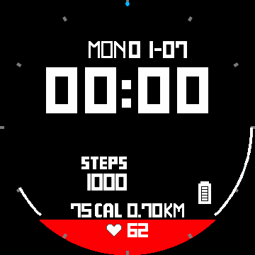 华米跃我Amazfit Verge Lite手表表盘