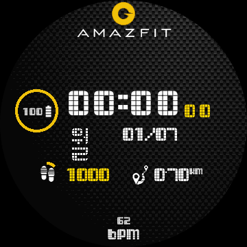 华米跃我Amazfit Verge Lite手表表盘