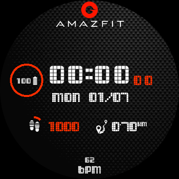 华米跃我Amazfit Verge Lite手表表盘