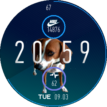 华米跃我Amazfit Verge Lite手表表盘