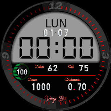 华米跃我Amazfit Verge Lite手表表盘