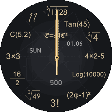 华米跃我Amazfit Verge Lite手表表盘