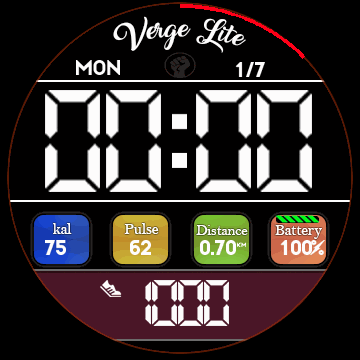 华米跃我Amazfit Verge Lite手表表盘