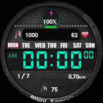 华米跃我Amazfit Verge Lite手表表盘
