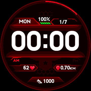 华米跃我Amazfit Verge Lite手表表盘
