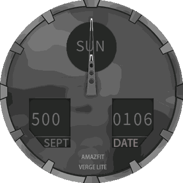 华米跃我Amazfit Verge Lite手表表盘
