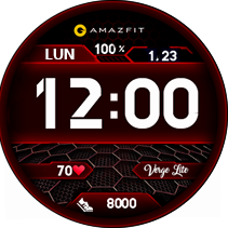 华米跃我Amazfit Verge Lite手表表盘