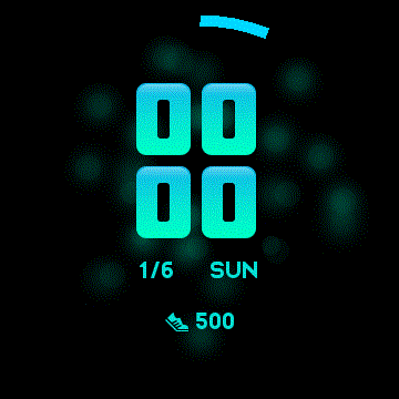 华米跃我Amazfit Verge Lite手表表盘