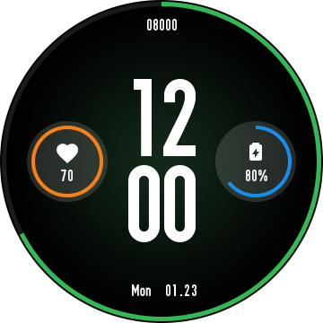 华米跃我Amazfit Verge Lite手表表盘