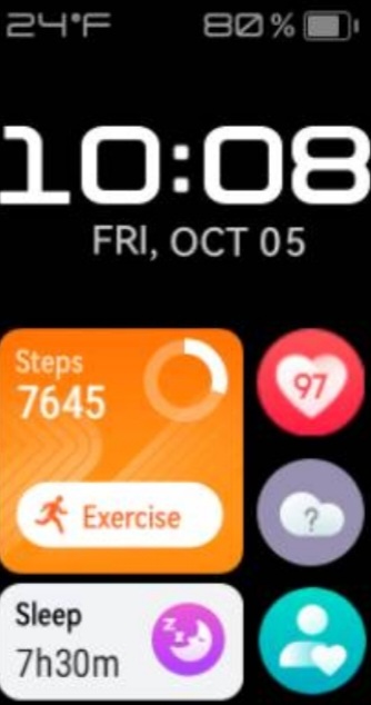 荣耀 Honor Band 6 手表表盘