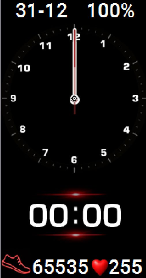 荣耀 Honor Band 6 手表表盘