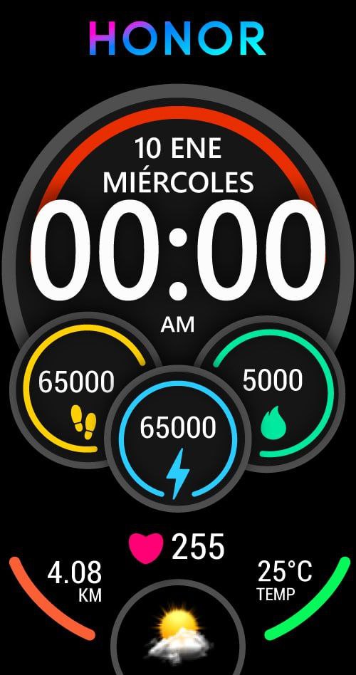 荣耀 Honor Band 6 手表表盘