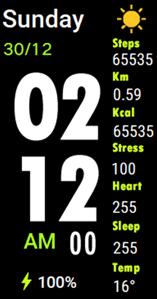 荣耀 Honor Band 6 手表表盘