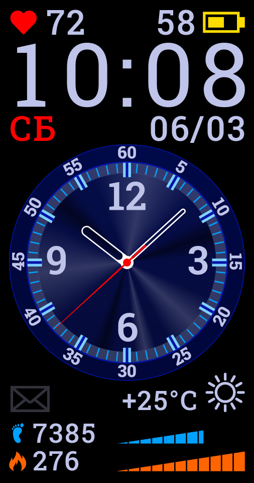 荣耀 Honor Band 6 手表表盘