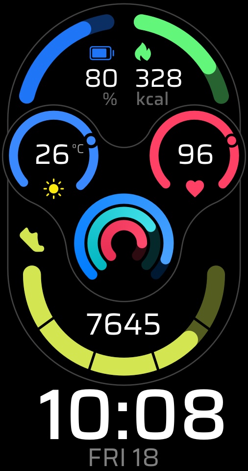 荣耀 Honor Band 6 手表表盘