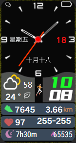 荣耀 Honor Band 6 手表表盘