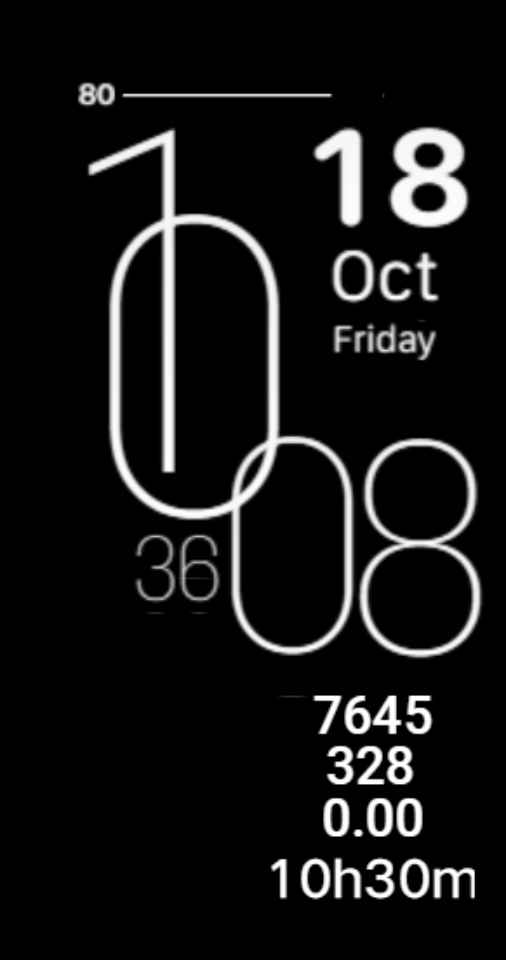 荣耀 Honor Band 6 手表表盘