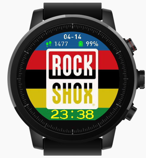 华米跃我Amazfit Pace, Stratos手表表盘