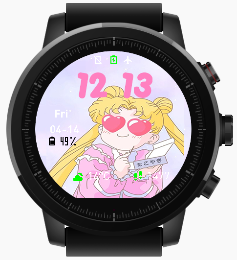 华米跃我Amazfit Pace, Stratos, Stratos 3手表表盘