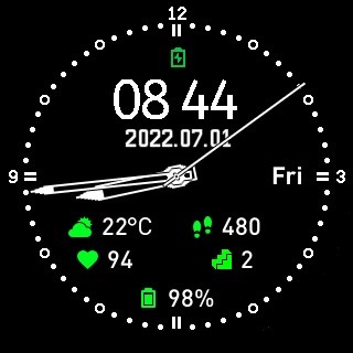 华米跃我Amazfit Pace手表表盘