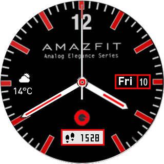 华米跃我Amazfit Pace, Stratos, Stratos 3手表表盘