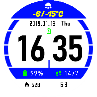 华米跃我Amazfit Pace, Stratos, Stratos 3手表表盘