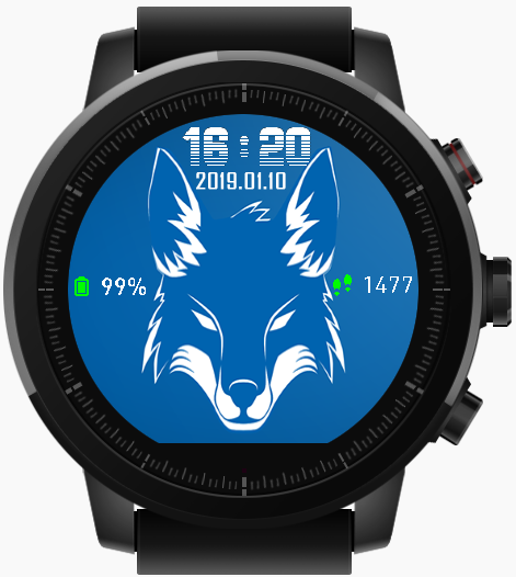 华米跃我Amazfit Pace, Stratos手表表盘