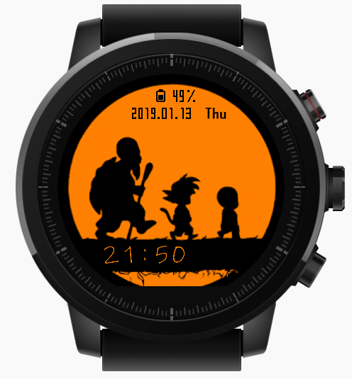 华米跃我Amazfit Pace, Stratos手表表盘