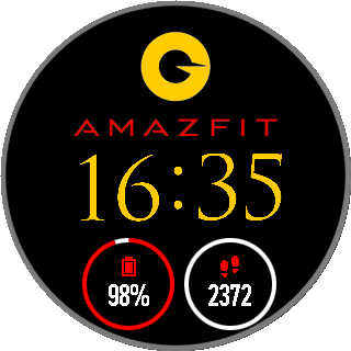 华米跃我Amazfit Pace, Stratos手表表盘